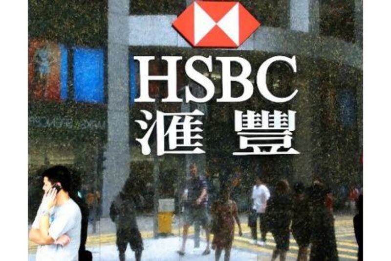 World's local bank: western banks such as HSBC spanned the globe and dominated international banking before the financial crisis. Laurent Fievet / AFP