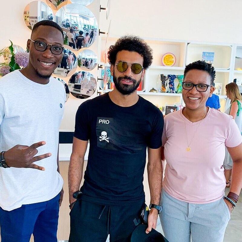 Football star Mohamed Salah dropped by d3 restaurant The Lighthouse on Wednesday. Instagram / The Lighthouse