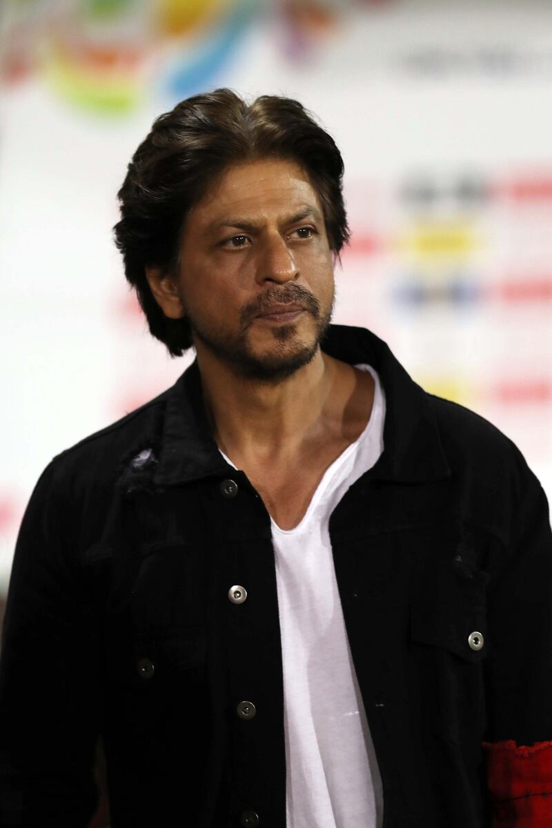 PORT OF SPAIN, TRINIDAD AND TOBAGO - SEPTEMBER 04: In this handout image provided by CPL T20, Shah Rukh Khan owner of Trinbago Knight Riders during the Hero Caribbean Premier League match between Trinbago Knight Riders and St Kitts Nevis Patriots at Queen's Park Oval on September 04, 2019 in Port of Spain, Trinidad And Tobago. (Photo by Ashley Allen - CPL T20/CPL T20 via Getty Images)