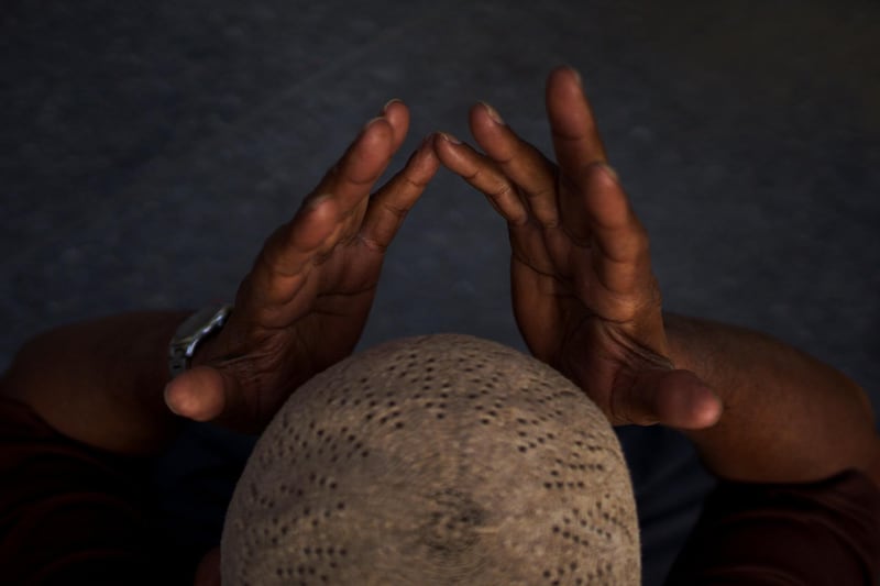 A man offers Eid Al Adha prayers at the Thai Islamic Centre in Bangkok, Thailand. Reuters