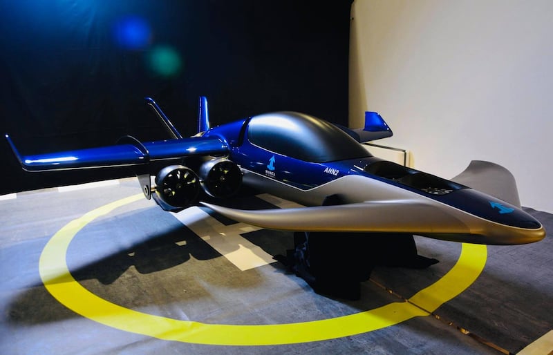 A model of the plane that has been tipped by industry insiders to change the face of personal transport. Courtesy: Manta