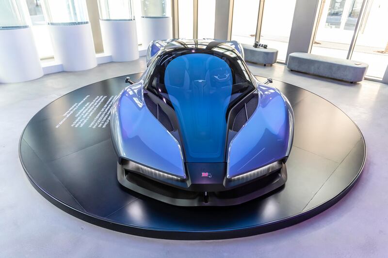 The MH2 concept car has been designed to show what can be achieved by developing new technologies used in alternative transport powered by non-fossil fuels.