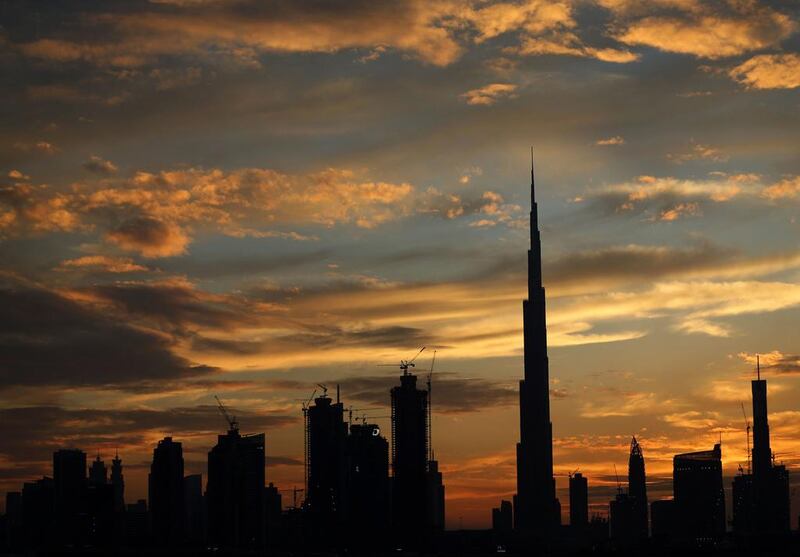 22. Burj Khalifa in Dubai. Karim Sahib / AFP