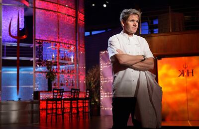 HELL'S KITCHEN: Gordon Ramsay on HELL'S KITCHEN airing Thursday, March 27 (8:00 PM-9:00 PM ET/PT) on FOX. CR: Patrick Wymore / FOX.