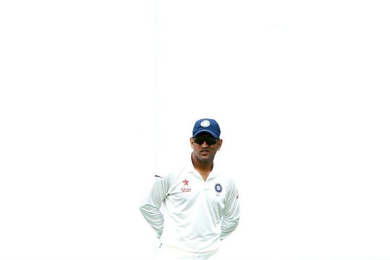 MS Dhoni and India lost the two-Test series 1-0. Hagen Hopkins / Getty Images