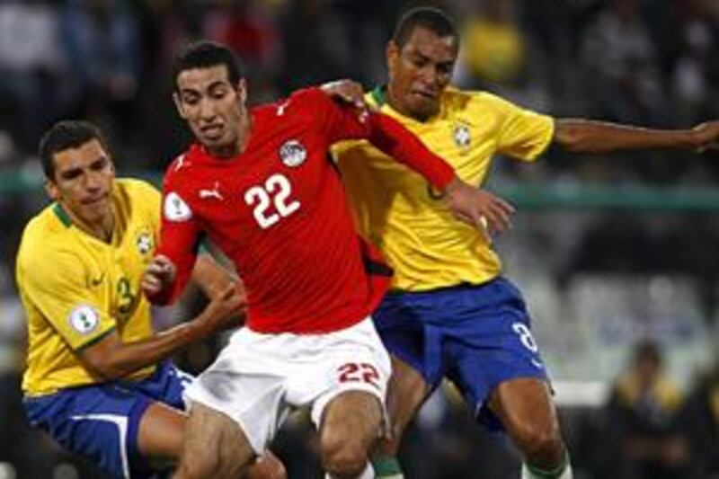 Italy will have to keep a watchful eye on Mohamed Aboutrika, the Egypt playmaker, 22, who impressed against Brazil on Monday.
