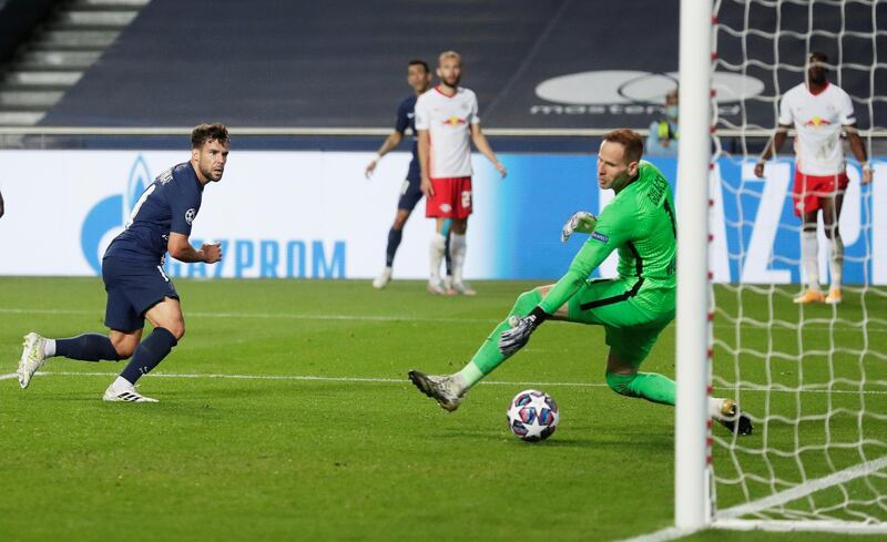 Juan Bernat – 8. Full of diligent running along the PSG left flank, and somehow popped up in the centre-forward position to head in the third, which killed the tie. Reuters