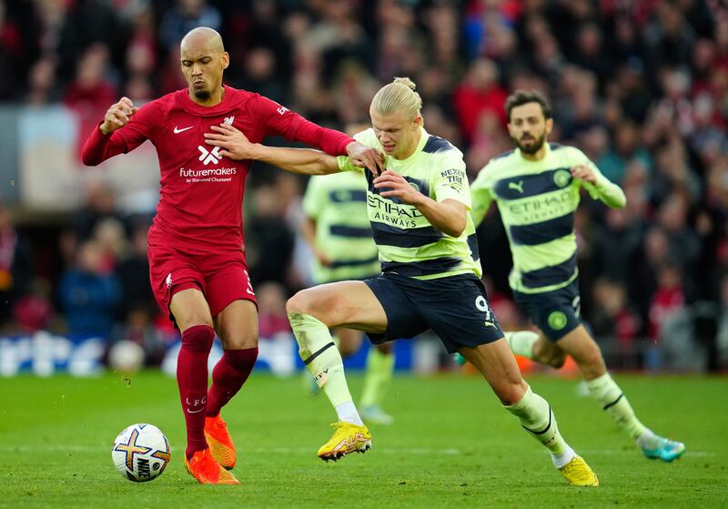 Fabinho – 7. The Brazilian was kept busy protecting the defence, a job he carried out effectively. When he got the chance, he looked to probe forward. Henderson replaced him in the 73rd minute. AP Photo 