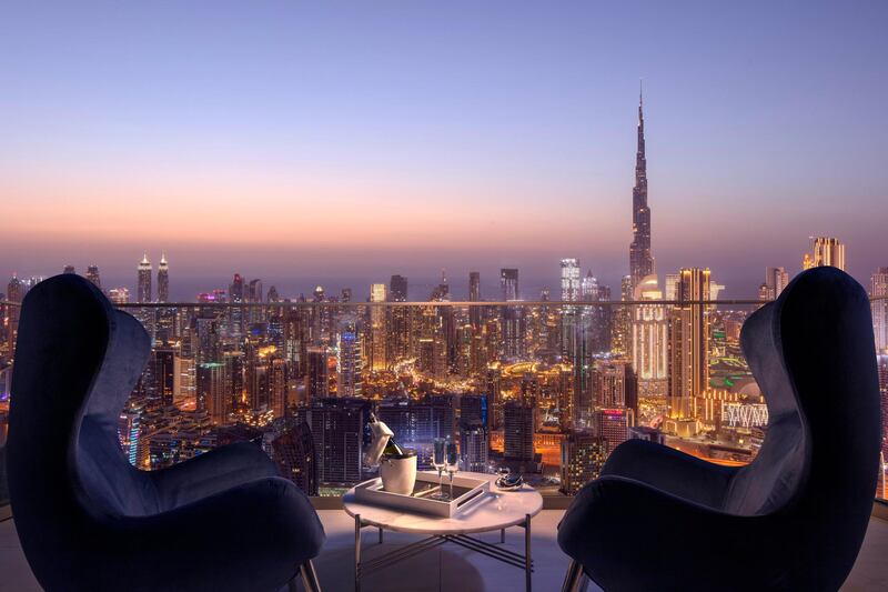 SLS Dubai is located three minutes from Burj Khalifa and The Dubai Mall and less than a 15-minute drive from Dubai International Airport