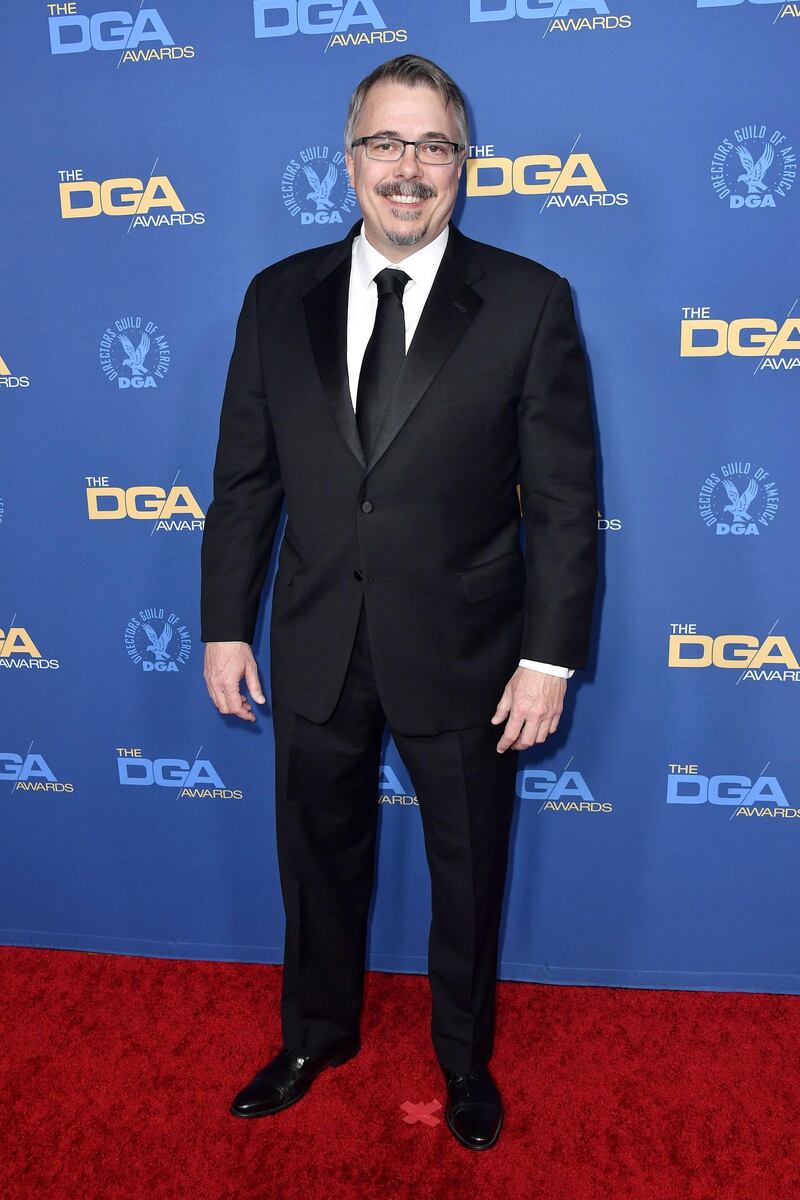 Vince Gilligan arrives for the 72nd Annual Directors Guild of America Awards in Los Angeles on January 25, 2020. AFP