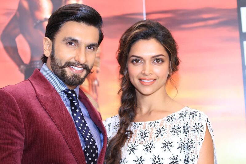 Deepika Padukone & Ranveer Singh on nov 3, 2013 at the grand hayat hotel for a story by Ujala Ali Khan for A&L
Ram-leela is releasing on 15th Nov 2013. Outline:
Ram (Ranveer) the local village Romeo, is a colorful, charming yet dramatic vagabond whereas Leela (Deepika) is an unbridled and passionate village Juliet. The only thing in common between these two strangers is their familiesÕ hatred for each other. Ramleela
CREDIT: Courtesy Sears Photography  *** Local Caption ***  IMG_8484.JPG