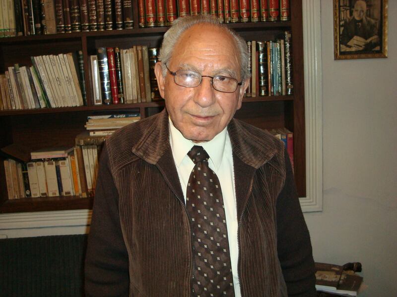Riad Al Turk, in Damascus, in 2009.