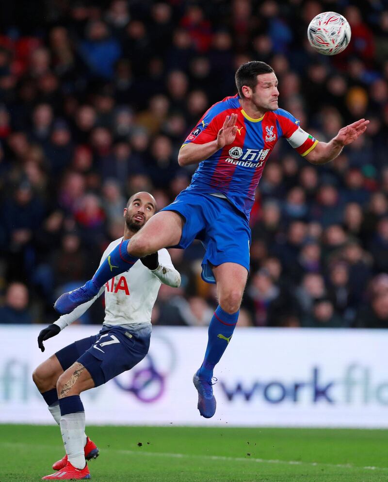 Centre-back: Scott Dann (Crystal Palace) – The stand-in captain led by example with a series of blocks to keep Tottenham out and send Palace through. Action Images via Reuters/Andrew Couldridge