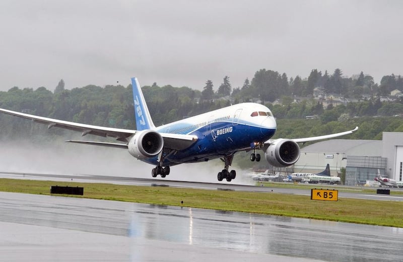 The fuel-efficient Boeing 787 has been a hit with airlines, which have ordered about 1,900 of the advanced twin-aisle jet. EPA