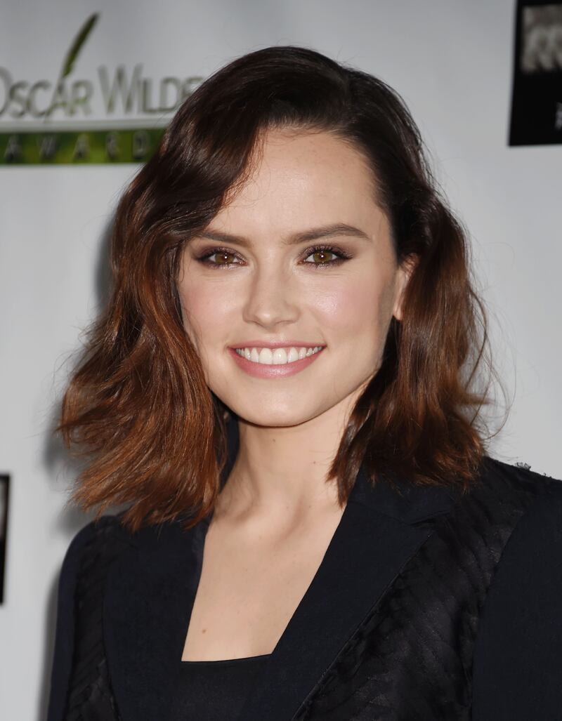British 'Star Wars' actress Daisy Ridley shares the duchess's signature wide smile. WireImage