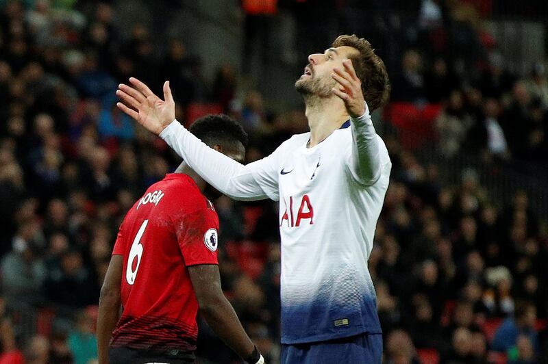 Fulham 0 Tottenham Hotspur 2. Sunday, 8pm. They may be without the injured Harry Kane and Song Heung-min, who is on Asian Cup duty, but Spurs will triumph here, although they will hope Fernando Llorente, pictured, will step up in the lone striker role. Reuters