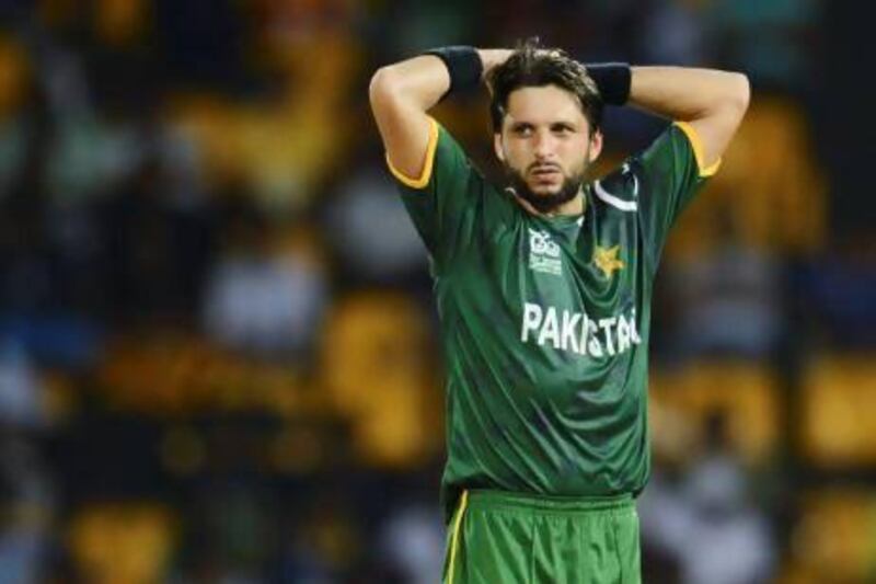 Back and hip injuries have hampered the all-rounder Shahid Afridi's bowling in recent times. Philip Brown / Reuters