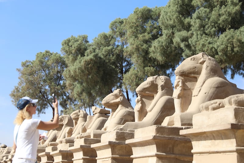 3. The Karnak Temple in Luxor, Egypt. AP Photo