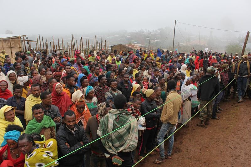 Internally displaced people in the Gedeo Zone of Ethiopia. Nashon Tado / NRC