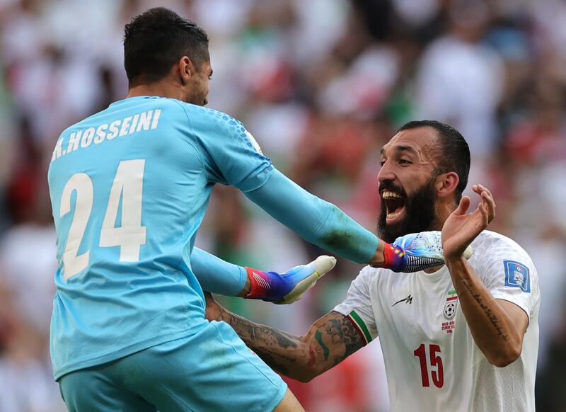 Rouzbeh Cheshmi (Ahmad Nourollahi, 78) 7 - Struggled to get in the game during his limited time on the pitch, until it really mattered. Sensational calm and technique to drill in a stunning late opener. EPA