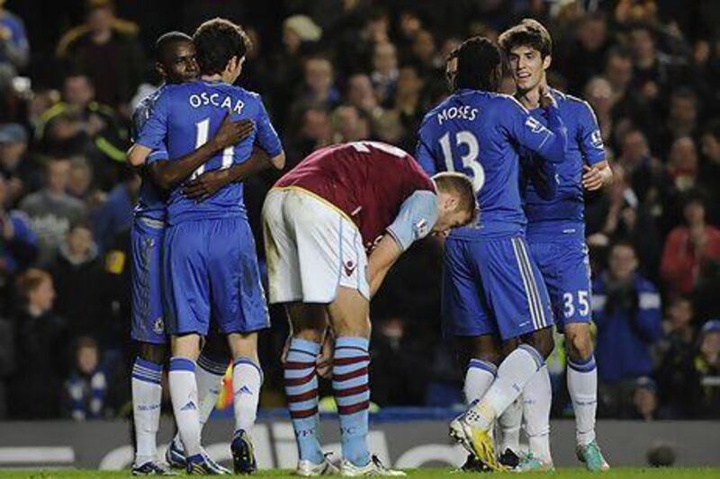 Aston Villa were beaten 8-0 by Chelsea and then 4-0 by Tottenham within a week. Tom Hevezi / AP Photo