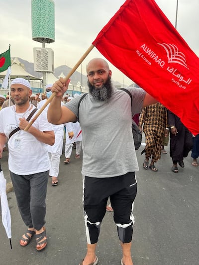 Waleed Al Mahrizi is guiding a group of Omani pilgrims to Hajj this year. Photo: Saleh Al Shaibany