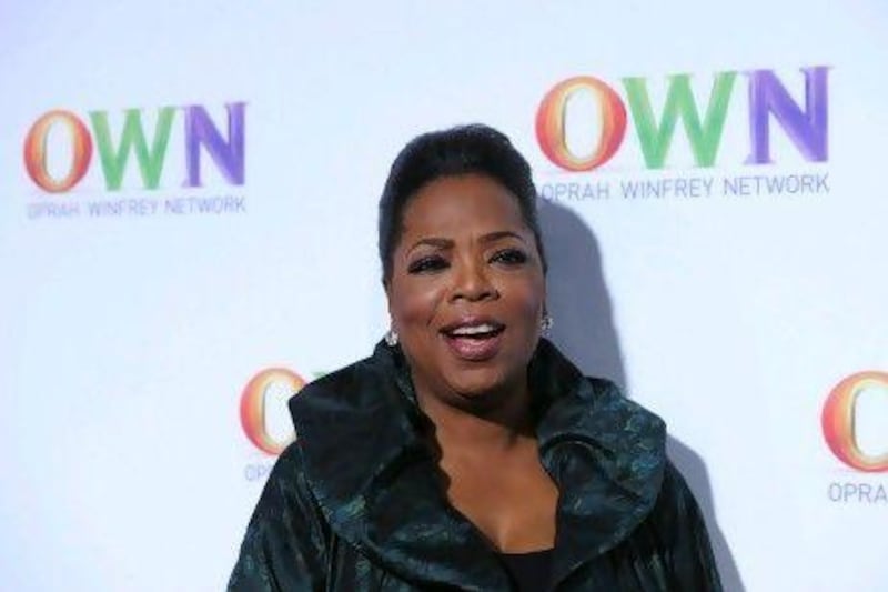Oprah Winfrey's OWN has struggled to retain viewers. Frazer Harrison / Getty Images / AFP