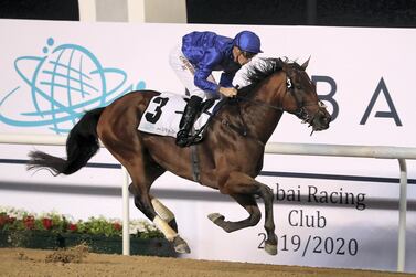 Benbatl was third at the Saudi Cup, and in the absence of the winner and runner-up, will be favourite at the Dubai World Cup. Pawan Singh / The National 