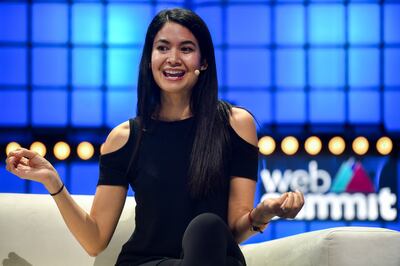Melanie Perkins, co-founder and chief executive of Canva, has a self-made net worth of $5.9 billion. Getty Images