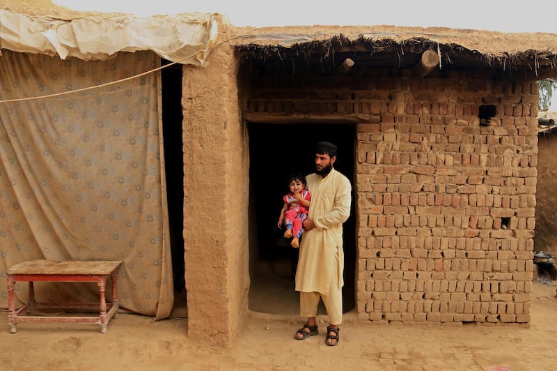 Pakistan hosts one of the largest groups of displaced people, having become home to about 1.5 million. EPA