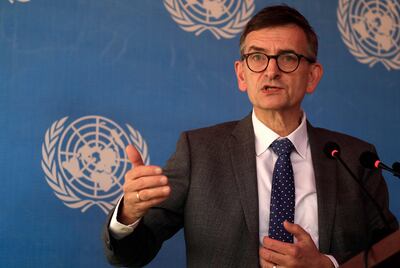 UN special representative in Sudan Volker Perthes. AFP