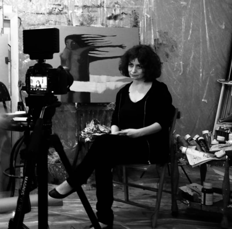 Lebanese-Armenian artist Annie Kurkdjian.