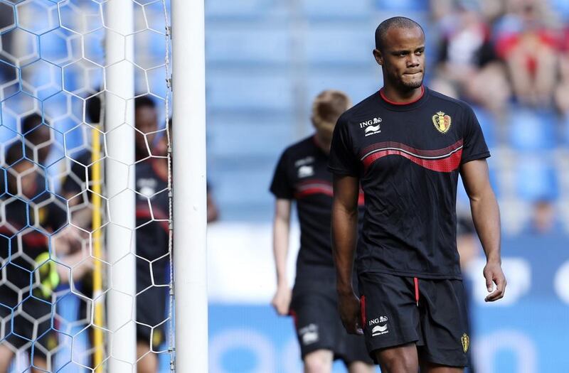 Vincent Kompany, centre-back (Manchester City); Age 28; 57 caps. Born in Brussels of Congolese father and Belgian mother, Belgium’s captain has played for his country since he was 17. Solid and committed in defence, he is comfortable bringing ball forward and useful with his head at corners. Won Premier League Player of the Season in 2011/2012. Has been hit by variety of injuries. Francois Lenoir / Reuters