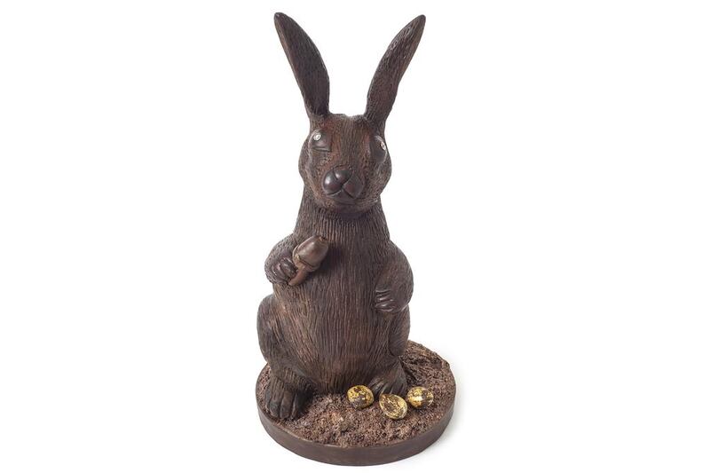 Luxury launches website VeryFirstTo.com is offering The World’s Most Extravagant Chocolate Easter Bunny for sale for £33,000.