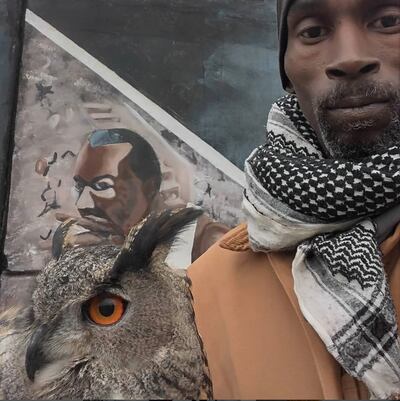 Rodney Stotts's book 'Bird Brother' tells his story of becoming a master falconer. Photo: Rodney Stotts 