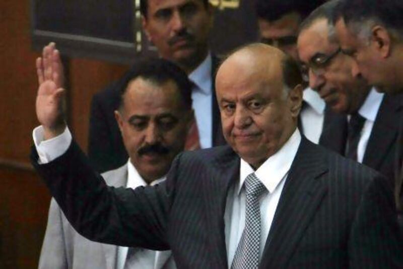 Moves by President Abdurabu Mansur Hadi towards centralising Yemen's military could have far-reaching consequences. Mohammed Huwais / AFP