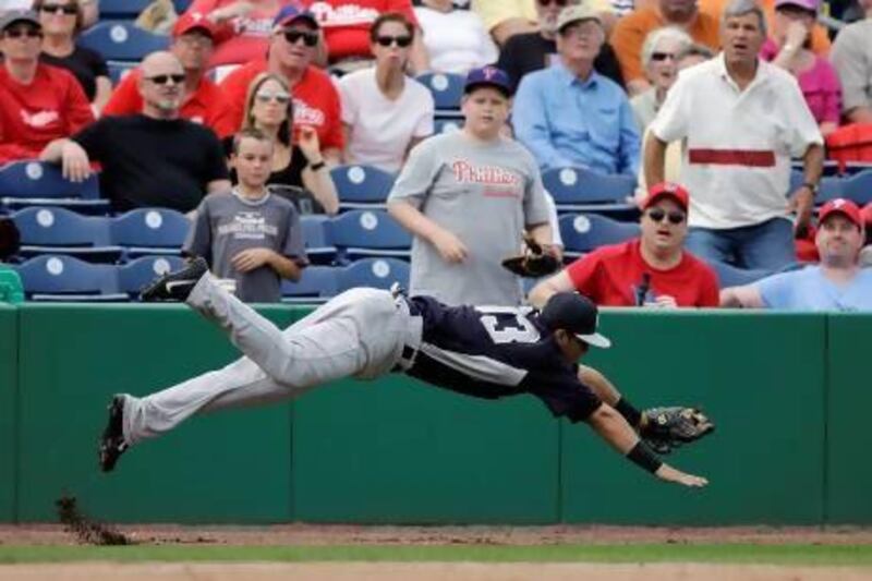 New York Yankees, once formidable, are going down. Matt Slocum / AP Photo