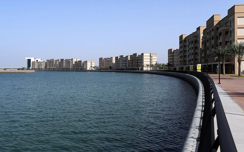 The Dh10bn Mina Al Arab development in Ras Al Khaimah. RAK Properties will hand over a villa project in the project this year. Satish Kumar / The National
