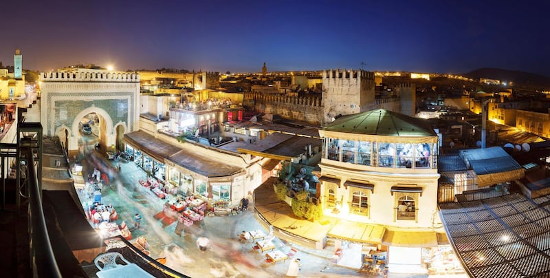 Fes from Bab Boujloud or Blue Gate. Getty Images