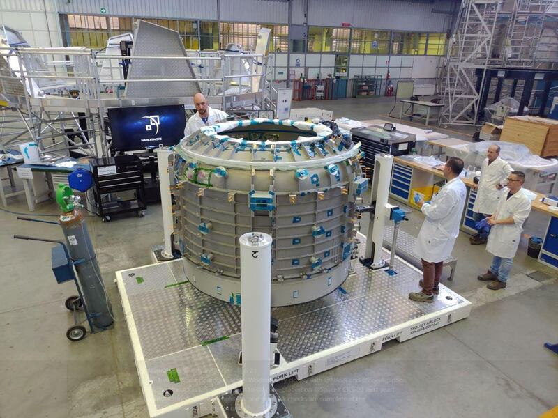 An airlock manufactured by NanoRacks.