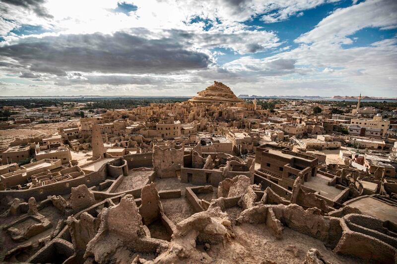 The oasis is located 600 kilometres south-west of the capital Cairo. AFP