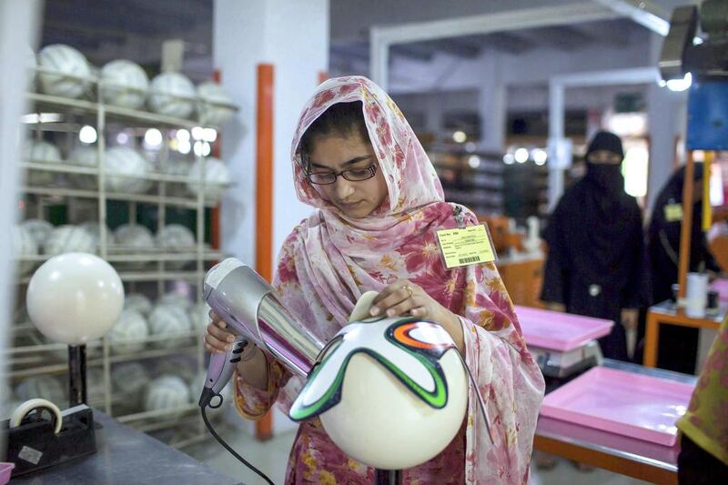 The company also produced the 2014 World Cup ball. Reuters

