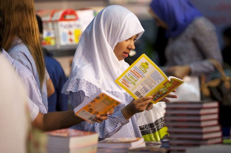 Sharjah’s efforts are part of a broaden drive to foster a culture of reading nationwide and in the rest of the Arab world. Christopher Pike / The National