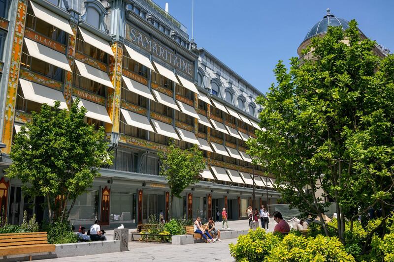 La Samaritaine, the landmark Paris department store dating back to 1870, has reopened. Bloomberg