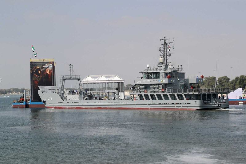 The current edition of Navdex will have naval vessels from eight countries, including Pakistan, Bahrain, the UK, Italy, China, India and the UAE