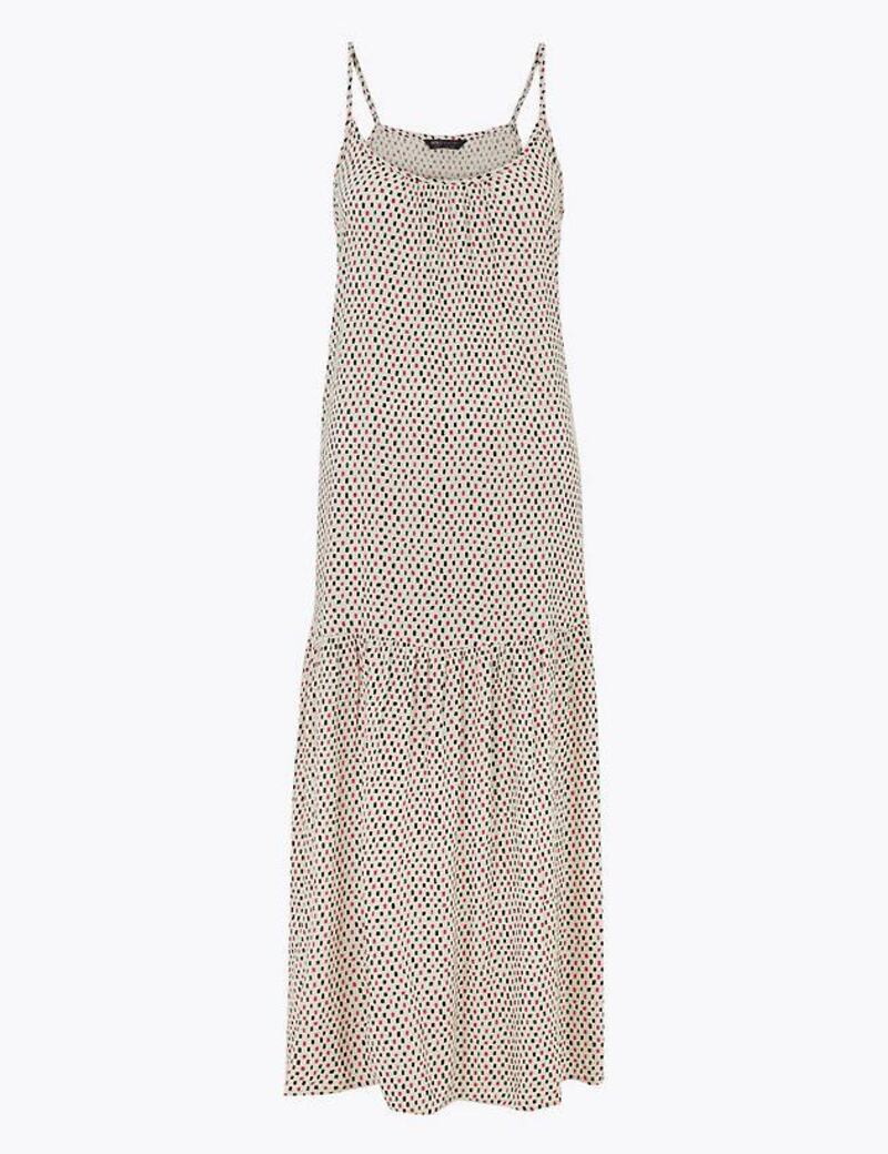 Tiered maxi dress, Dh160, Marks & Spencer