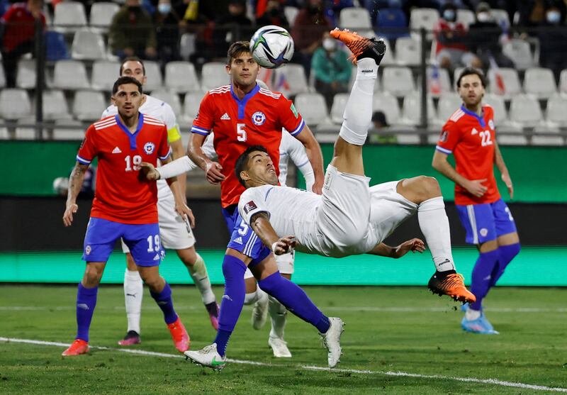 March 29, 2022. Chile 0 Uruguay 2 (Suarez 79', Valverde 90'): A bicycle kick from Luis Suarez and a last-minute Federico Valverde goal saw Uruguay end their campaign on a winning note and finish third in the table behind Brazil and Argentina. Reuters