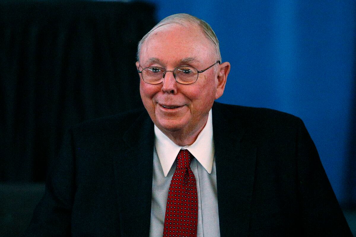 Berkshire Hathaway vice chairman Charlie Munger had a personal net worth of $2.7 billion. Photo: Reuters