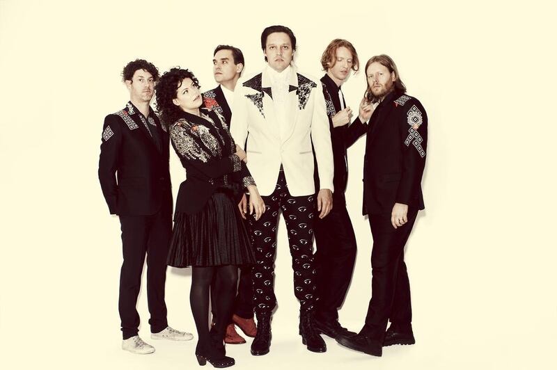 The Arcade Fire will be at the Glastonbury Festival in Somerset, England. The four-day festival will also feature Jack White, Dolly Parton, Lana Del Ray, Skrillex, and others. Guy Aroch
