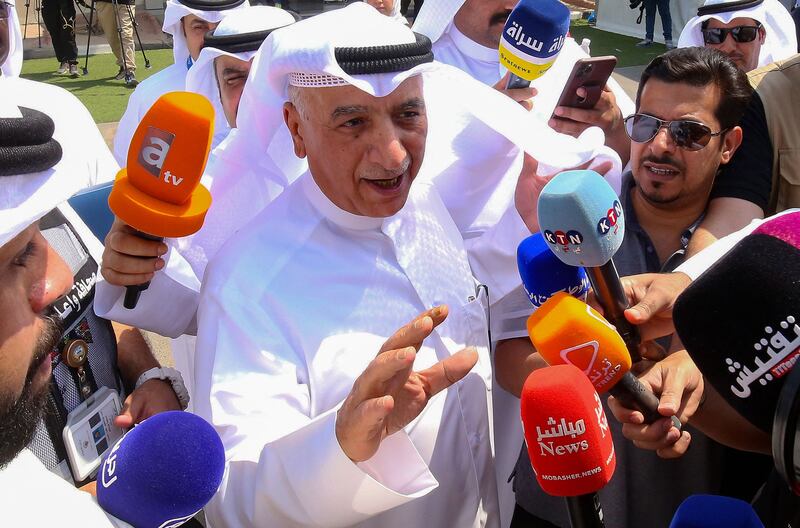 Former MP Shuaib Al Muwaizri has registered to run in Kuwait's elections on September 29. AFP